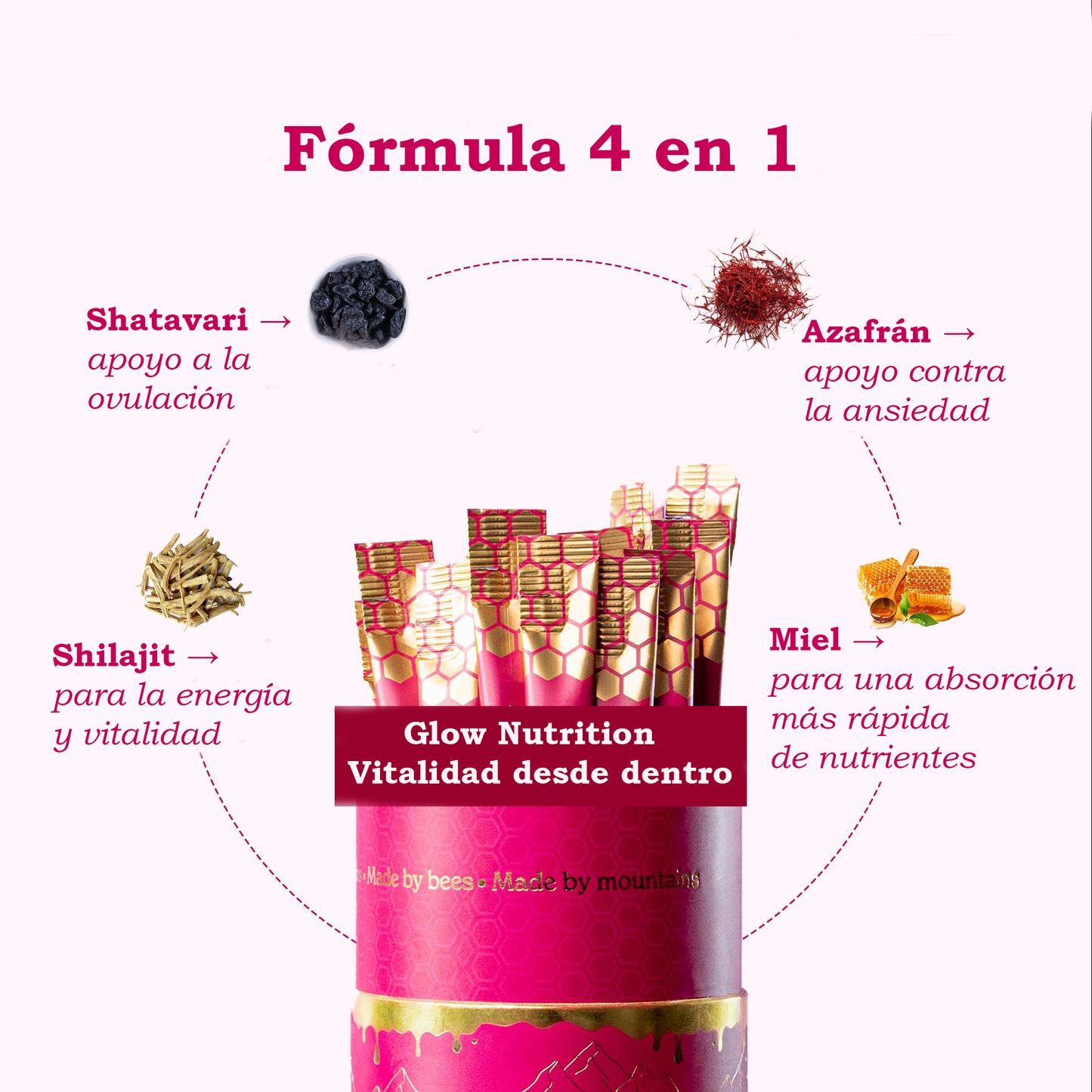 Shilajit Honey Sticks – Energía natural en cada stick