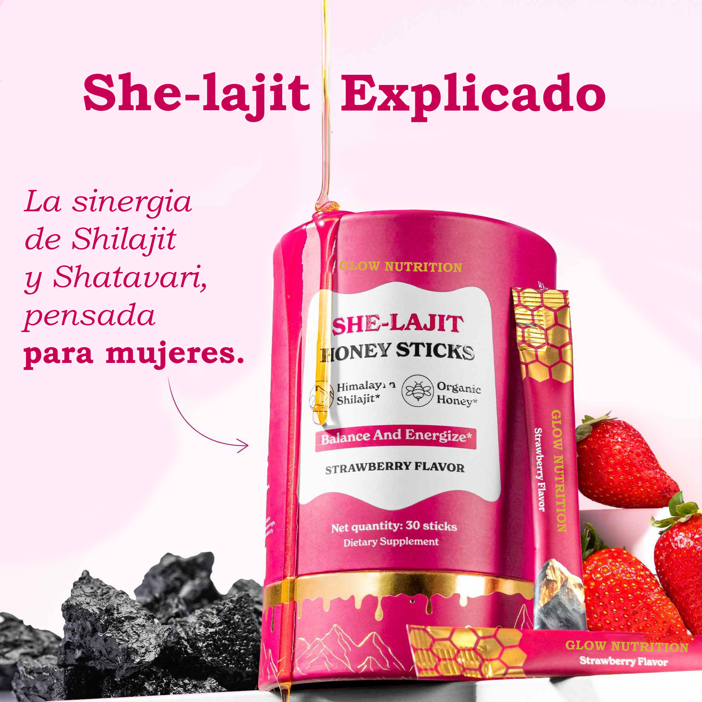 Shilajit Honey Sticks – Energía natural en cada stick
